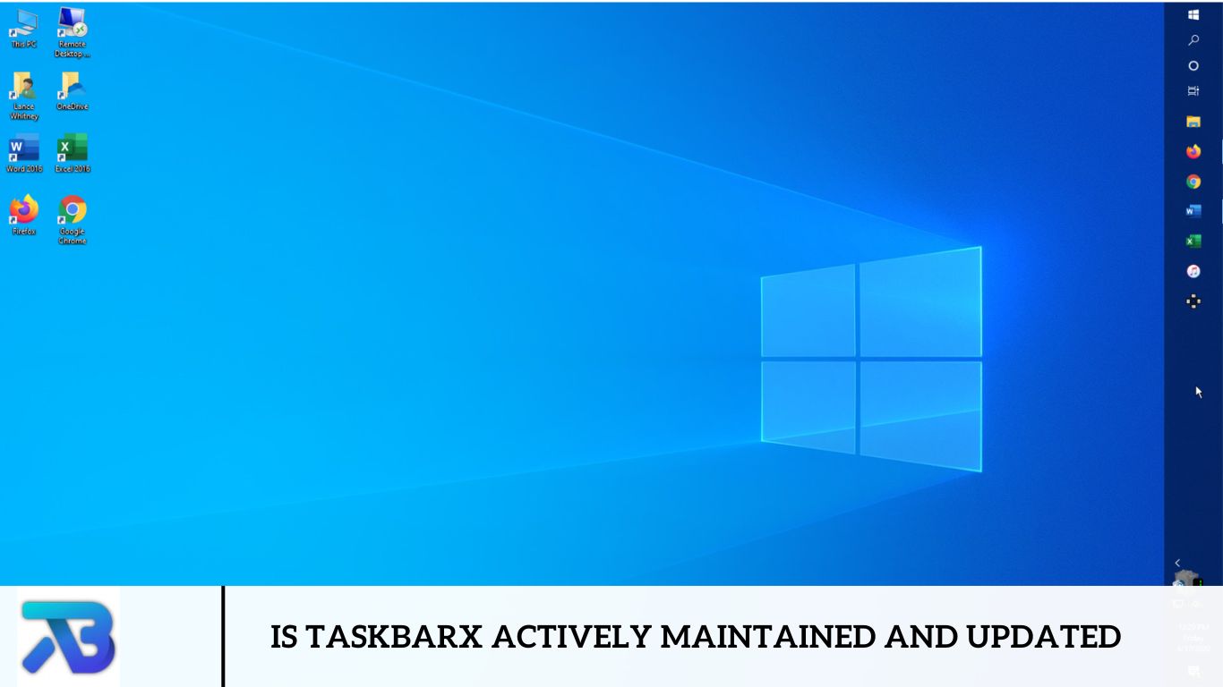 Is Taskbarx Actively Maintained And Updated