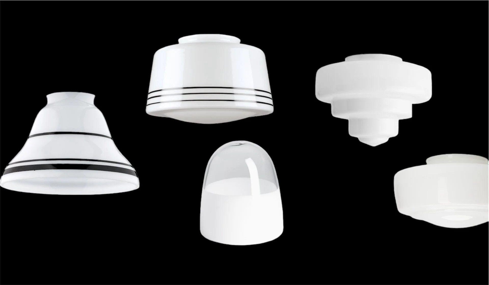 Glass Shades for Lights